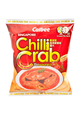 卡樂B新加坡香辣螃蟹味薯片